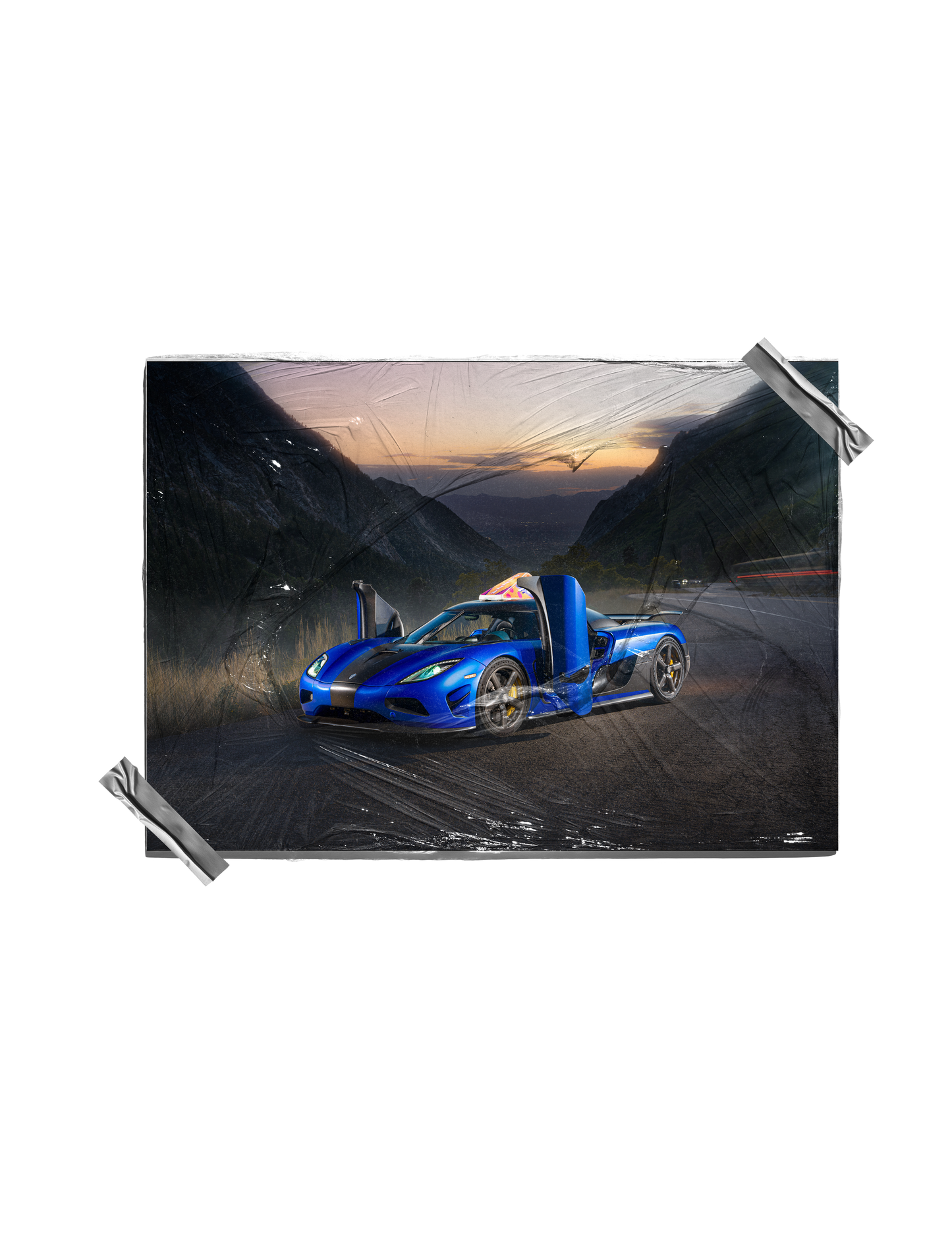 KOENIGSEGG AGERA – FEATURED PRINT AT STRAD PIZZA