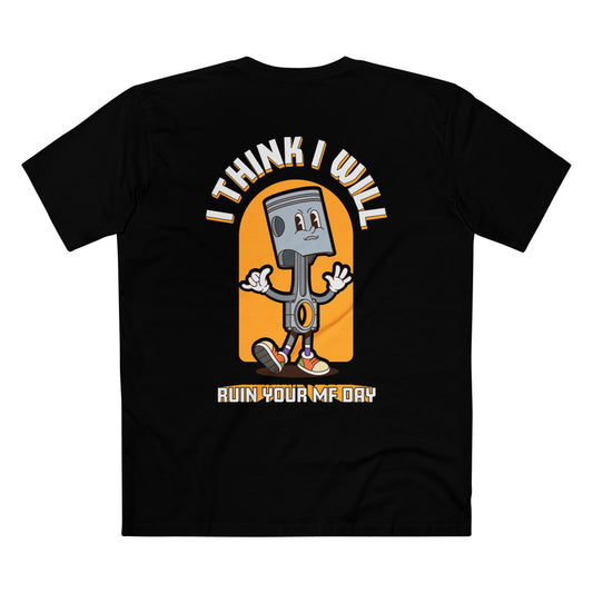 Graphic Adult Staple Tee - "Ruin Your MF Day" Tee