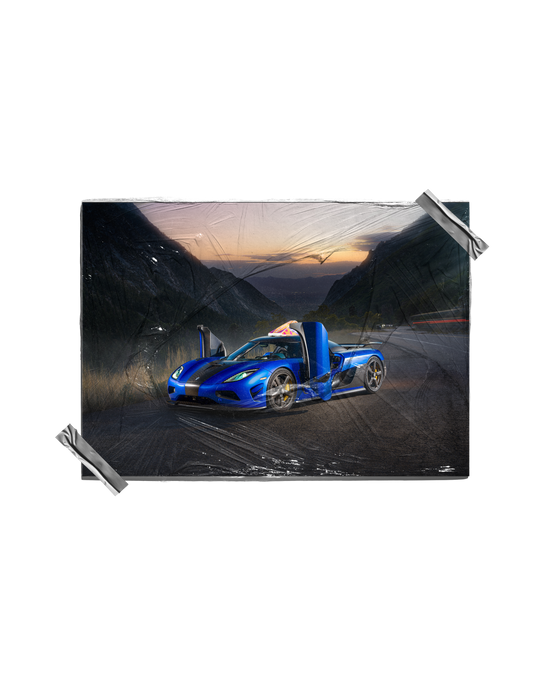 KOENIGSEGG AGERA – FEATURED PRINT AT STRAD PIZZA